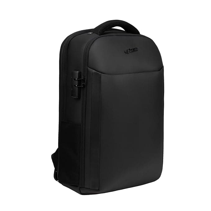 FGEAR Kaneki Black Laptop Backpack Water Resistant Lightweight Durable Spacious Organizer Compartments Laptop Compartment Usb Charging Port Ctype Typec Luggagestrap Trolleysleeve Hiddenpocket Antitheft