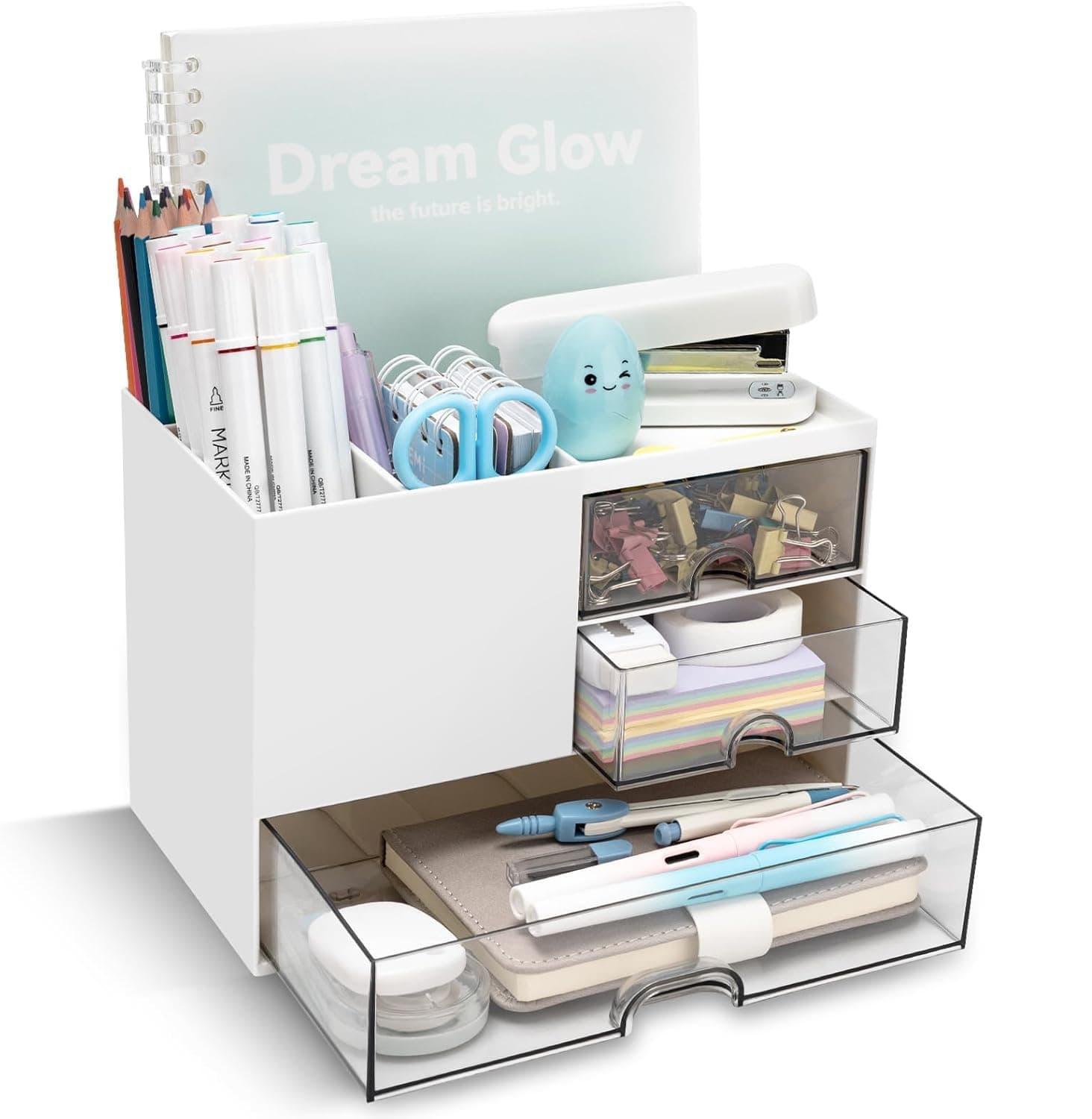 Shuttle Art Organizer Compartments Stationery