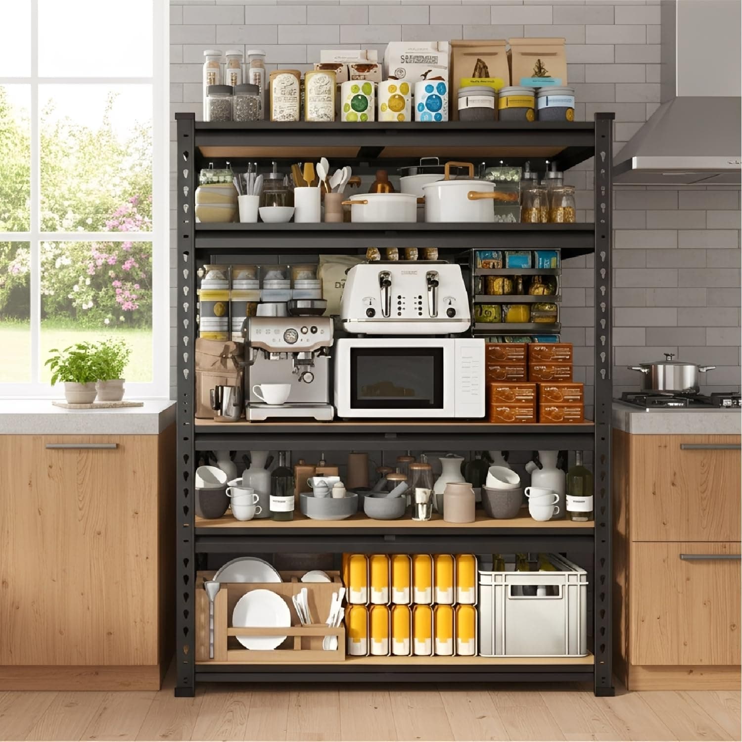 FRESH Metal Shelf Rack Rust Resistant