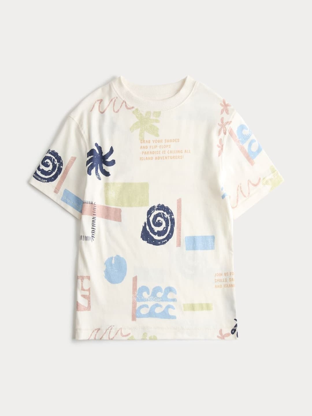Marks & Spencer Pure Cotton Graphic T-Shirt
