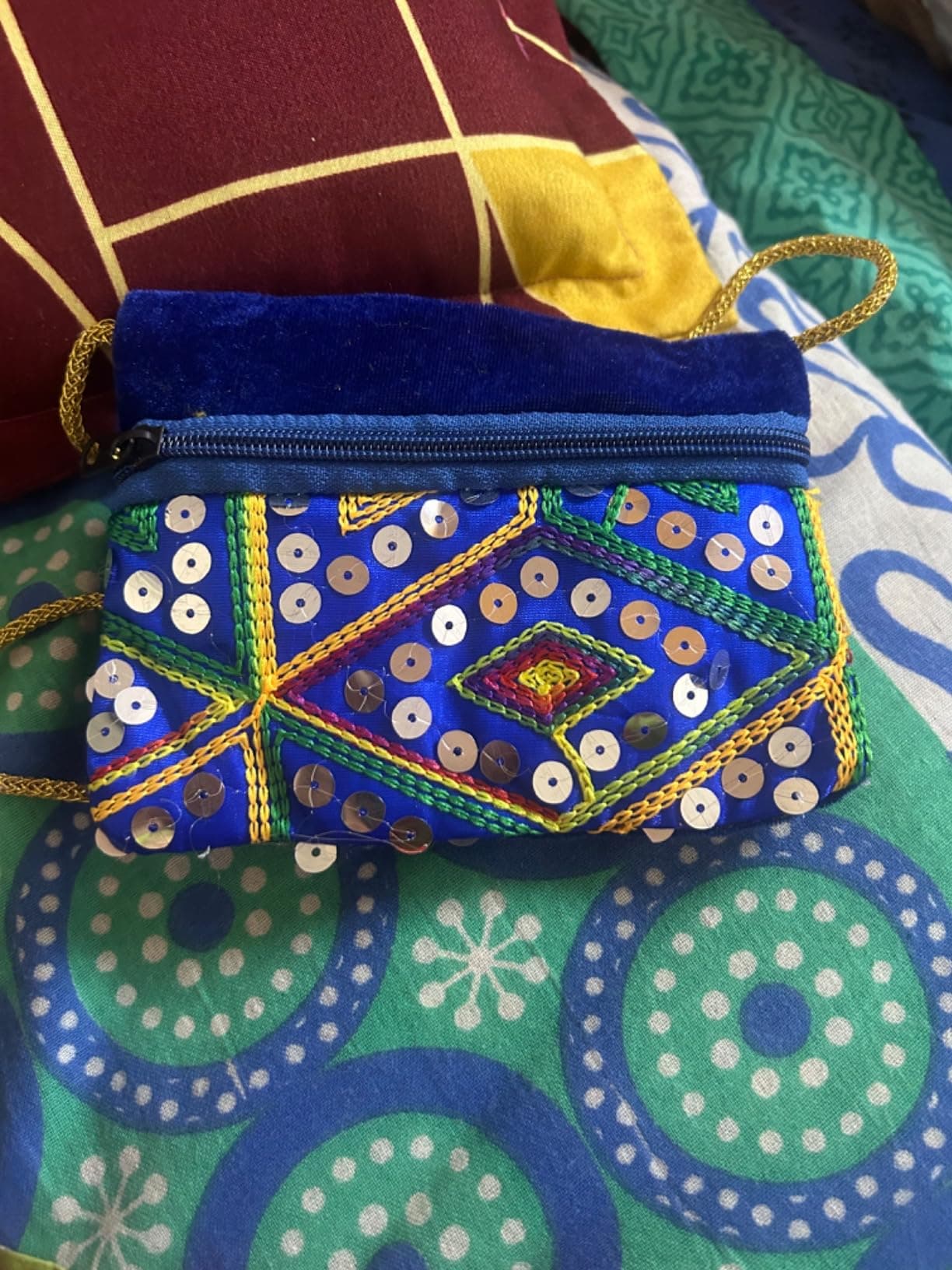 BB set of 12 gujrati print colourful bags for kanya pujan gift/birthday return gift/best gifts for kanjak puja/dandiya small purse for girls/navratri gift for girl/pack of 12/dandiya theme gift
